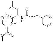 structure of CAS# 40290-56-0, Cbz-Leu-Ser-Ome