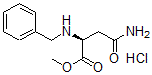structure of CAS# 402929-49-1, N2-(Phenylmethyl)-L-Asparagine Methyl Ester Monohydrochloride;BZL-L-ASN-OME.HCL / N-ALPHA-BENZYL-L-ASPARAGINE METHYL ESTER HYDROCHLORIDE;(S)-Methyl 4-Amino-2-(Benzylamino)-4-Oxobutanoate Hydrochloride;N-ALPHA-BENZYL-L-ASPARAGINE METHYL ESTER HYDROCHLORIDE