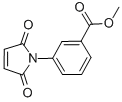 structure of CAS# 40349-50-6, 3-(2,5-Dioxo-2,5-Dihydro-Pyrrol-1-Yl)-Benzoic Acid Methyl Ester;3-(2,5-DIOXO-2,5-DIHYDRO-PYRROL-1-YL)-BENZOIC ACID METHYL ESTER
