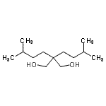 structure of CAS# 403519-64-2, 2,2-Bis(3-Methylbutyl)-1,3-Propanediol;2,2-Diisoamyl-1,3-propanediol