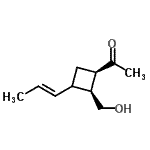 CAS#: 403652-75-5， 1-{(1R,2S)-2-(Hydroxymethyl)-3-[(1E)-1-Propen-1-Yl]Cyclobutyl}Ethanone