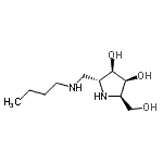 CAS#: 403821-61-4， (2R,3R,4S,5R)-2-[(Butylamino)Methyl]-5-(Hydroxymethyl)-3,4-Pyrrolidinediol