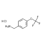 CAS#: 403841-98-5， 1-[4-(Trifluoromethoxy)Phenyl]Methanamine Hydrochloride (1:1)