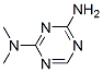 structure of CAS# 4039-98-9, N,N-Dimethyl-1,3,5-Triazine-2,4-Diamine;(4-Amino-S-Triazin-2-Yl)-Dimethyl-Amine;Nsc166459