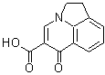 structure of CAS# 40400-68-8, 6-Oxo-1,2-Dihydro-6H-Pyrrolo[3,2,1-Ij]Quinoline-5-Carboxylic Acid;6-Oxo-1,2<wbr>-dihydro-<wbr>6H-pyrrol<wbr>o[3,2,1-i<wbr>j]quinoli<wbr>ne-5-carb<wbr>oxylic ac<wbr>id;6-Oxo-1,2<wbr>-dihydro-<wbr>6H-pyrrol<wbr>o-[3,2,1-<wbr>ij]quinol<wbr>ine-5-car<wbr>boxylic a<wbr>cid;BAS 05902069