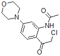 CAS 登录号：404010-95-3， N-[2-(氯乙酰基)-5-(4-吗啉基)苯基]-乙酰胺