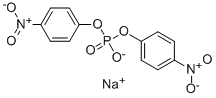 structure of CAS# 4043-96-3, Bis(4-Nitrophenyl)Phosphoric Acid Sodium Salt;Sodium Bis(4-Nitrophenyl)Phosphate [For Phosphodiesterase Substrate];Phosphoric Acid Bis(4-Nitrophenyl)=Sodium Ester Salt;BIS(4-NITROPHENYL)PHOSPHORIC ACID SODIUM SALT