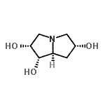 CAS#: 404346-77-6， (1S,2R,6R,7aS)-Hexahydro-1H-Pyrrolizine-1,2,6-Triol