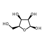 CAS#: 40461-77-6， beta-L-Lyxofuranose