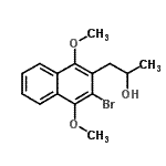 CAS#: 404909-82-6， 1-(3-Bromo-1,4-Dimethoxy-2-Naphthyl)-2-Propanol