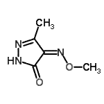 CAS#: 404910-04-9， (4Z)-4-(Methoxyimino)-5-Methyl-2,4-Dihydro-3H-Pyrazol-3-One