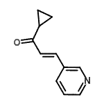 CAS#: 404916-69-4， (2E)-1-Cyclopropyl-3-(3-Pyridinyl)-2-Propen-1-One