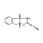 CAS#: 404942-39-8， (3aS,8aR)-8,8a-Dihydro-3aH-indeno[1,2-d][1,3]oxazol-2-ylcyanamide