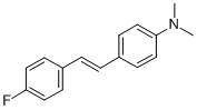 CAS 登录号：405-86-7， 4-[2-(4-氟苯基)乙烯基]-N,N-二甲基苯胺