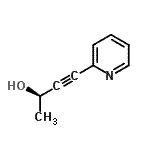 CAS#: 405065-75-0， (2R)-4-(2-Pyridinyl)-3-Butyn-2-Ol