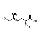 CAS#: 405111-99-1， (2S,4E)-2-Amino-6-Hydroxy-5-Methyl-4-Hexenoic Acid
