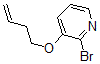 结构式 CAS# 405174-45-0, 2-溴-3-(3-丁烯-1-基氧基)-吡啶