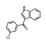 CAS#: 405275-16-3， (3-Chlorophenyl)(1H-Indol-3-Yl)Methanone