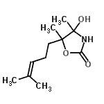CAS#: 405278-53-7， 4-Hydroxy-4,5-Dimethyl-5-(4-Methyl-3-Penten-1-Yl)-1,3-Oxazolidin-2-One