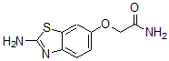 CAS#: 405897-81-6， 2-[(2-Amino-6-Benzothiazolyl)Oxy]-Acetamide