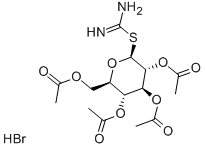 CAS#: 40591-65-9， 2-(2,3,4,6-Tetra-O-Acetyl-beta-D-Glucopyranosyl)-2-Thiopseudourea Hydrobromide