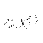 CAS#: 40609-34-5， 2-(1,2,3-Oxadiazol-4-Ylmethyl)-1H-Benzimidazole