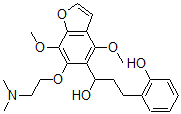 CAS#: 40680-96-4， 4,7-Dimethoxy-6-[2-(Dimethylamino)Ethoxy]-alpha-[2-(2-Hydroxyphenyl)Ethyl]-5-Benzofuranmethanol
