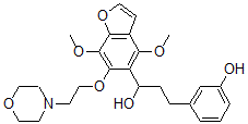 CAS#: 40681-02-5， 4,7-Dimethoxy-alpha-[2-(3-Hydroxyphenyl)Ethyl]-6-[2-(4-Morpholinyl)Ethoxy]-5-Benzofuranmethanol