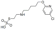 CAS#: 40771-31-1， Thiosulfuric Acid Hydrogen S-[2-[[5-[(5-Chloro-2-Pyridyl)Oxy]Pentyl]Amino]Ethyl] Ester