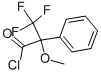 structure of CAS# 40793-68-8, (+/-)-1-Methoxy-1-(Trifluoromethyl)Phenylacetyl Chloride