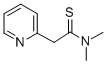 CAS#: 40808-67-1， N,N-Dimethyl-2-Pyridineethanethioamide