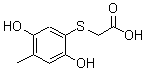 CAS#: 408340-52-3， [(2,5-Dihydroxy-4-Methylphenyl)Sulfanyl]Acetic Acid