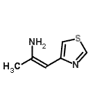 CAS#: 408352-44-3， (1Z)-1-(1,3-Thiazol-4-Yl)-1-Propen-2-Amine