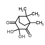CAS 登录号：408527-20-8， 3,3-二羟基-1,8,8-三甲基双环[3.2.1]辛烷-2,4-二酮