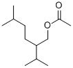 结构式 CAS# 40853-55-2, 2-异丙基-5-甲基己基乙酸酯