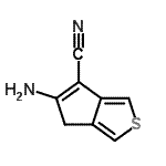 CAS#: 40990-37-2， 5-Amino-4H-Cyclopenta[c]Thiophene-6-Carbonitrile