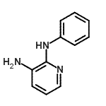 structure of CAS# 41010-49-5, N<Sup>2</Sup>-Phenyl-2,3-Pyridinediamine;(3-amino(2-pyridyl))phenylamine;MFCD00823189;N*2*-Phenyl-pyridine-2,3-diamine