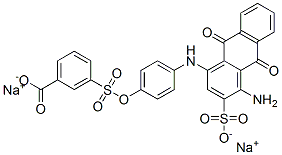 CAS#: 41011-48-7， Disodium 3-[[4-[(4-Amino-9,10-Dihydro-9,10-Dioxo-3-Sulphonato-1-Anthryl)Amino]Phenoxy]Sulphonyl]Benzoate