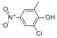 结构式 CAS# 4102-84-5, 6-氯-4-硝基邻甲酚