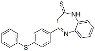 CAS#: 41054-49-3， 1,3-Dihydro-4-[4-(Phenylthio)Phenyl]-2H-1,5-Benzodiazepine-2-Thione