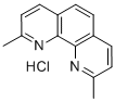 结构式 CAS# 41066-08-4, 2,9-二甲基-1,10-菲咯啉盐酸盐