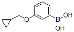 结构式 CAS# 411229-76-0, B-[3-(环丙基甲氧基)苯基]-硼酸