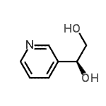 CAS#: 411233-68-6， (1S)-1-(3-Pyridinyl)-1,2-Ethanediol