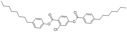 CAS#: 41161-57-3， 4-Octylphenyl 2-Chloro-4-(4-Heptylbenzoyl-Oxy)Benzoate