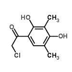 CAS#: 412022-03-8， 2-Chloro-1-(2,4-Dihydroxy-3,5-Dimethylphenyl)Ethanone