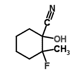 CAS#: 412034-84-5， 2-Fluoro-1-Hydroxy-2-Methylcyclohexanecarbonitrile