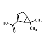 CAS#: 412034-86-7， 6,6-Dimethylbicyclo[3.1.0]Hex-2-Ene-2-Carboxylic Acid