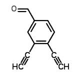 CAS#: 412041-54-4， 3,4-Diethynylbenzaldehyde