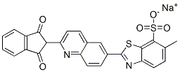CAS#: 4121-67-9， Sodium 2-[2-(2,3-Dihydro-1,3-Dioxo-1H-Inden-2-Yl)-6-Quinolyl]-6-Methylbenzothiazole-7-Sulphonate