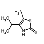 CAS#: 412307-64-3， 5-Amino-4-Isopropyl-1,3-Thiazole-2(3H)-Thione
